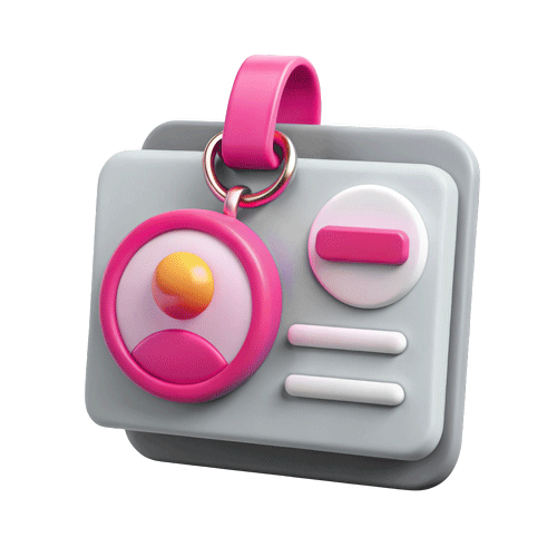 ID Card, Symbol für Personalverrechnung